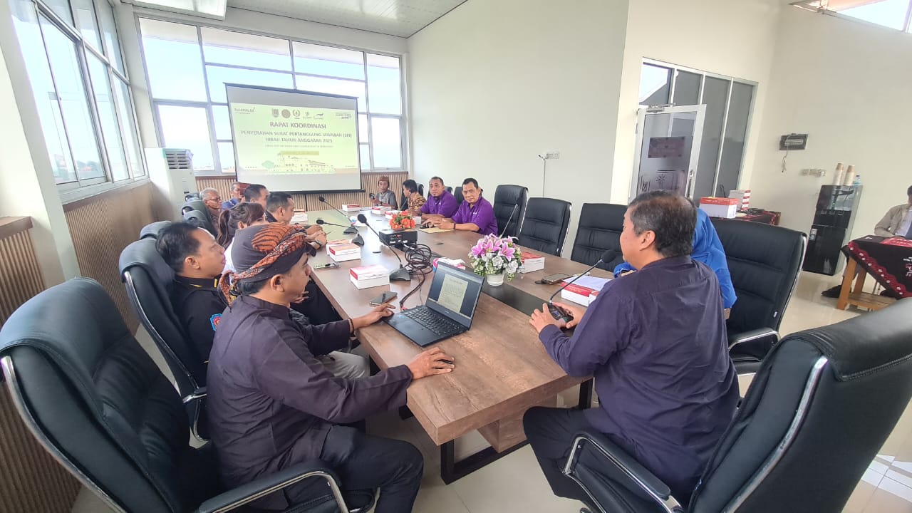 foto Berita rapat koordinasi penyerahan surat pertanggung jawaban hibah tahun anggaran 2025