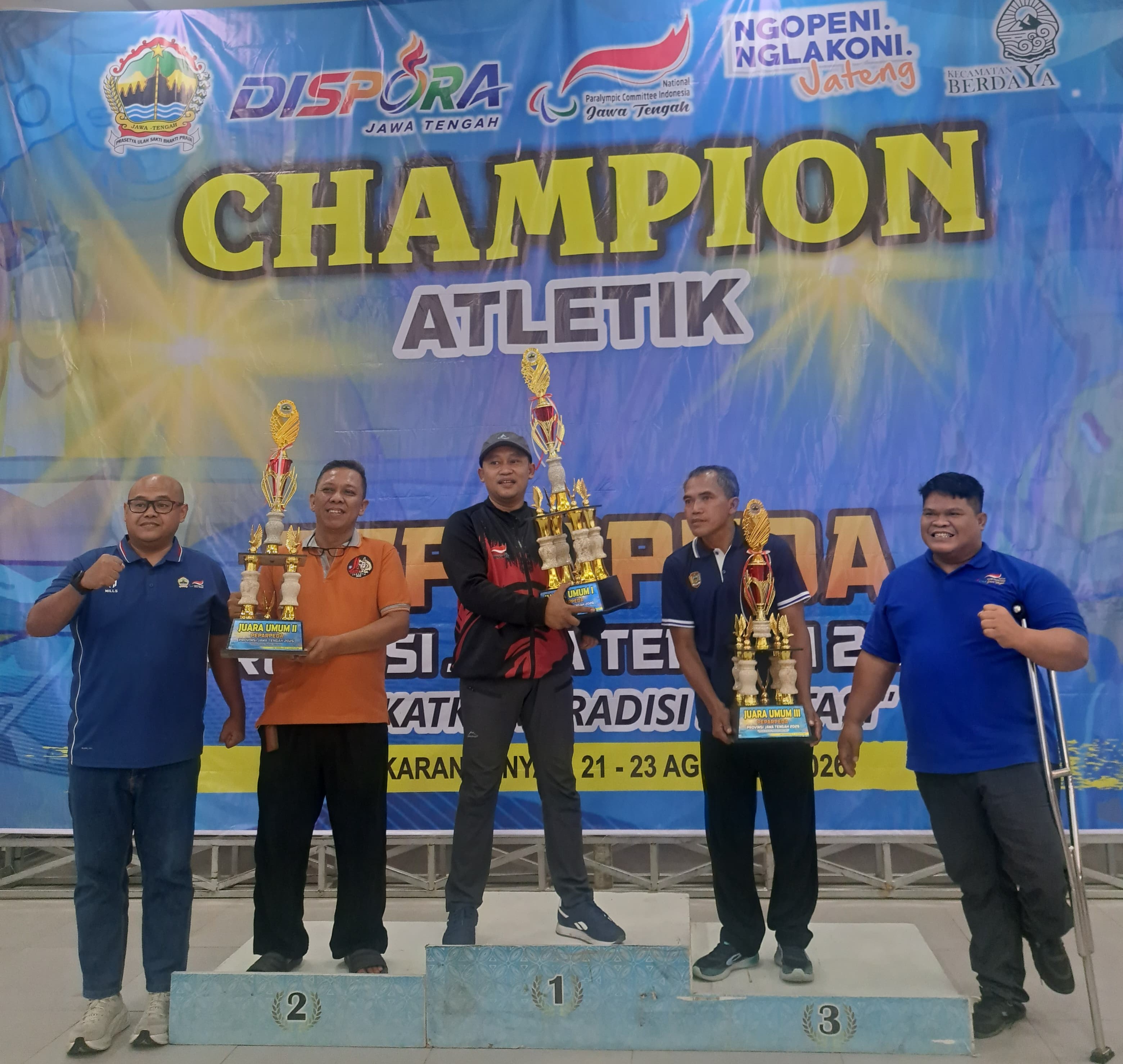 KOTA SEMARANG JUARA UMUM PEPARPEDA JAWA TENGAH TAHUN 2026